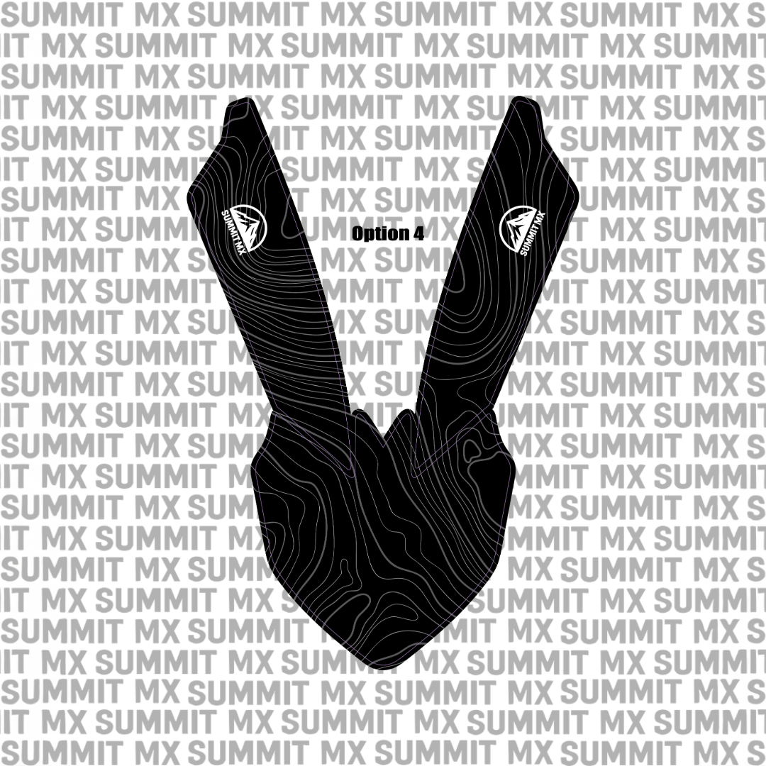 Customizable KTM 65 Front Fender Decal