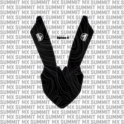 Customizable KTM 65 Front Fender Decal