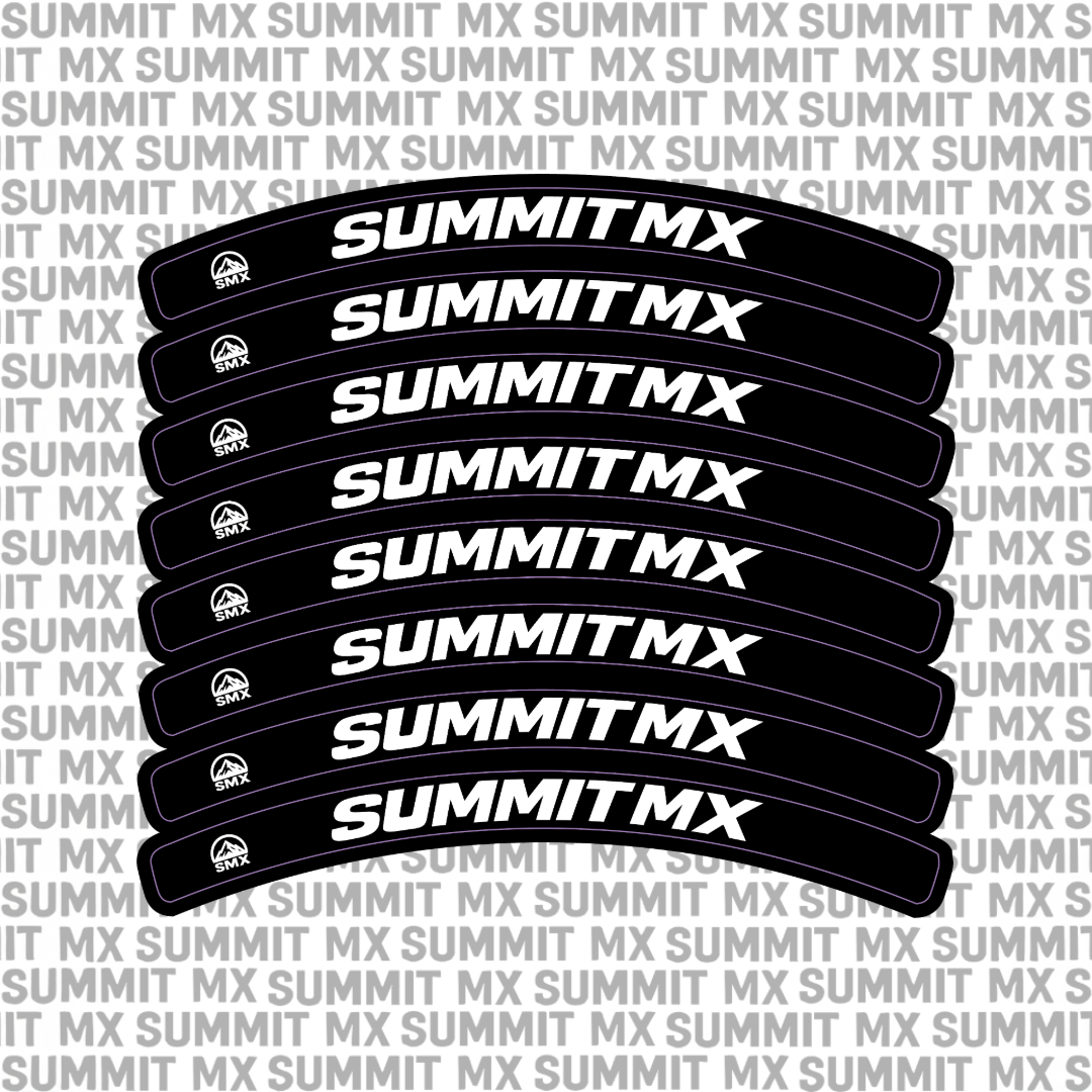 Summit MXl Rim Decals