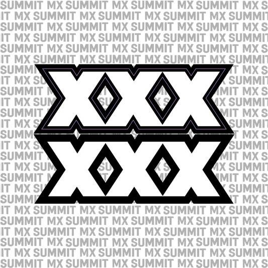 Talaria x3 "XXX" Fork Tube Decal