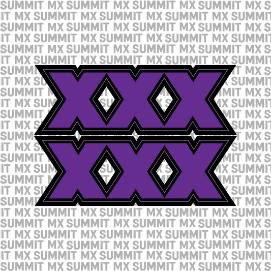 Talaria x3 "XXX" Fork Tube Decal