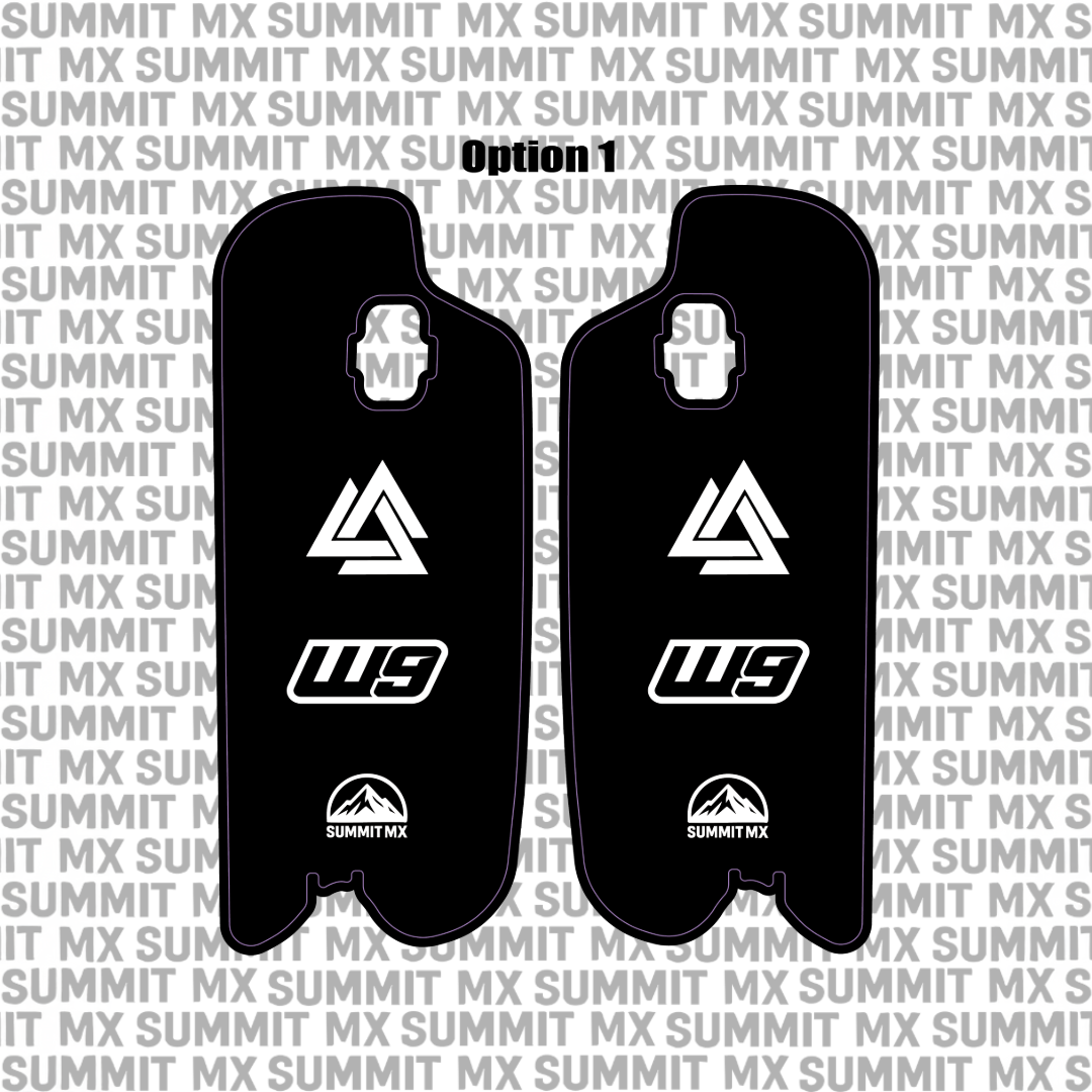 Fastace ALX13RC fork guard decal design option 2 — Summit MX
