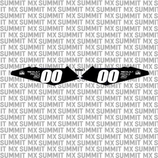 Pre-Designed Surron LBX/Eride Pro Side Fender Decals