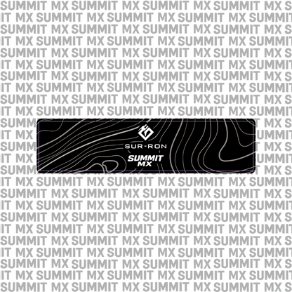 Surron Ultra Bee stock shock decal wave pattern colorway — Summit MX
