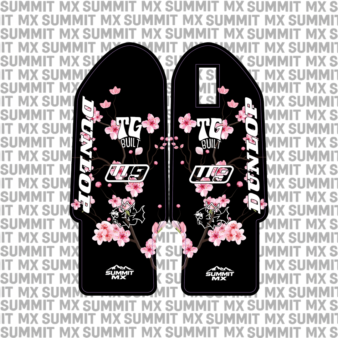 Cherry Blossom Decal for EXT Ferro Fork Guards