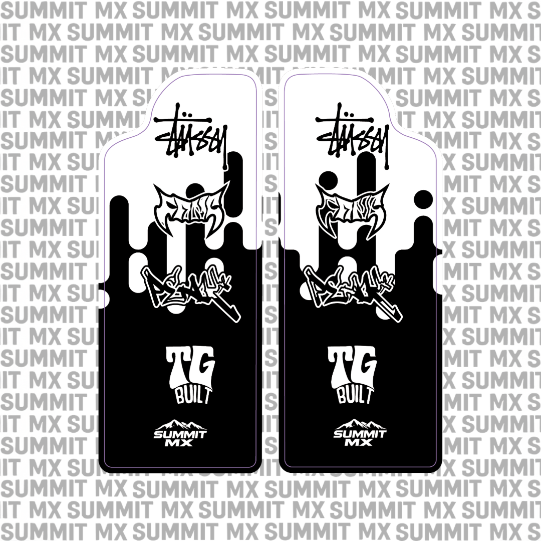 Drip Decal for Sirris F43 Fork Guards
