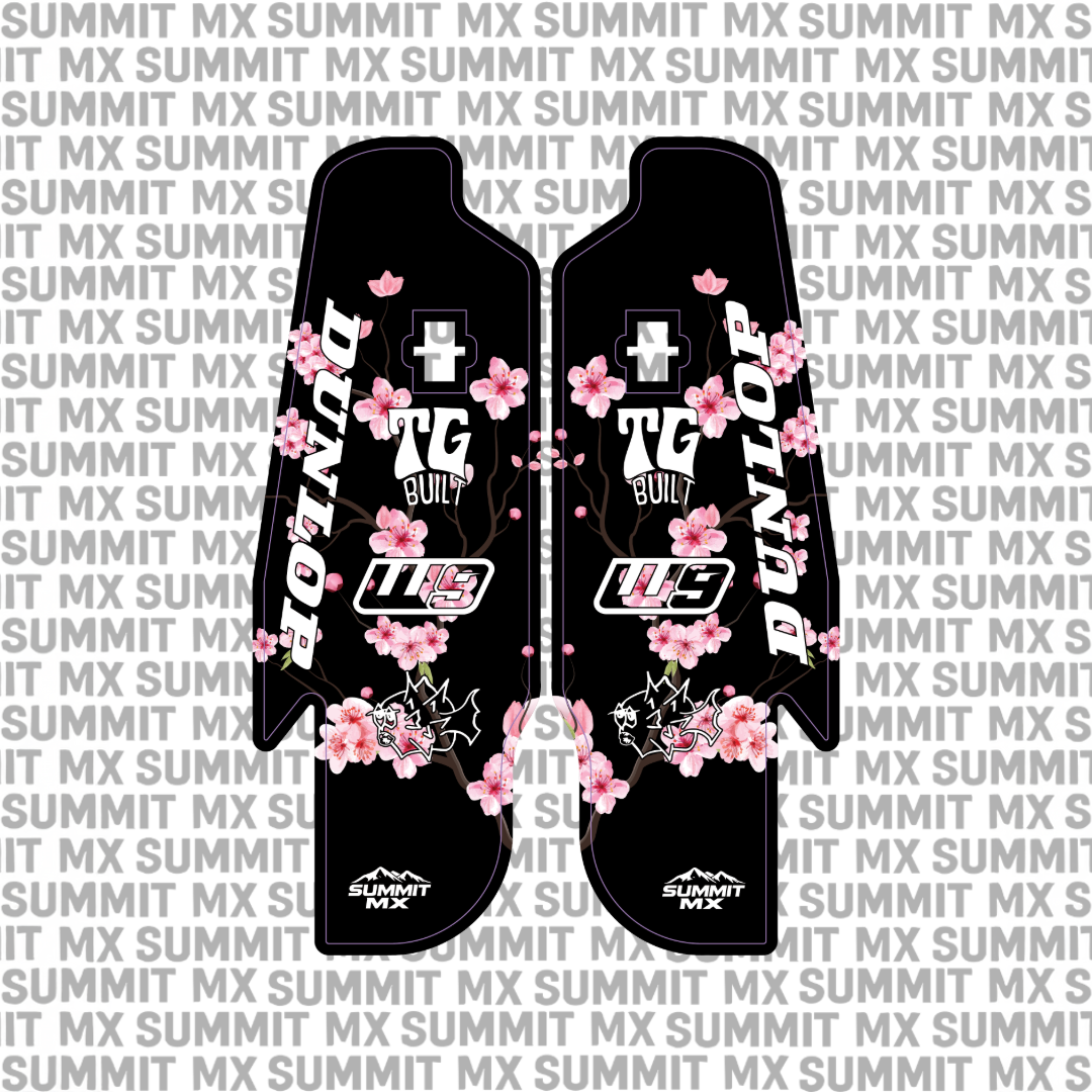 Cherry Blossom Decal for RFloXa/Fastace Gravitee Fork Guards