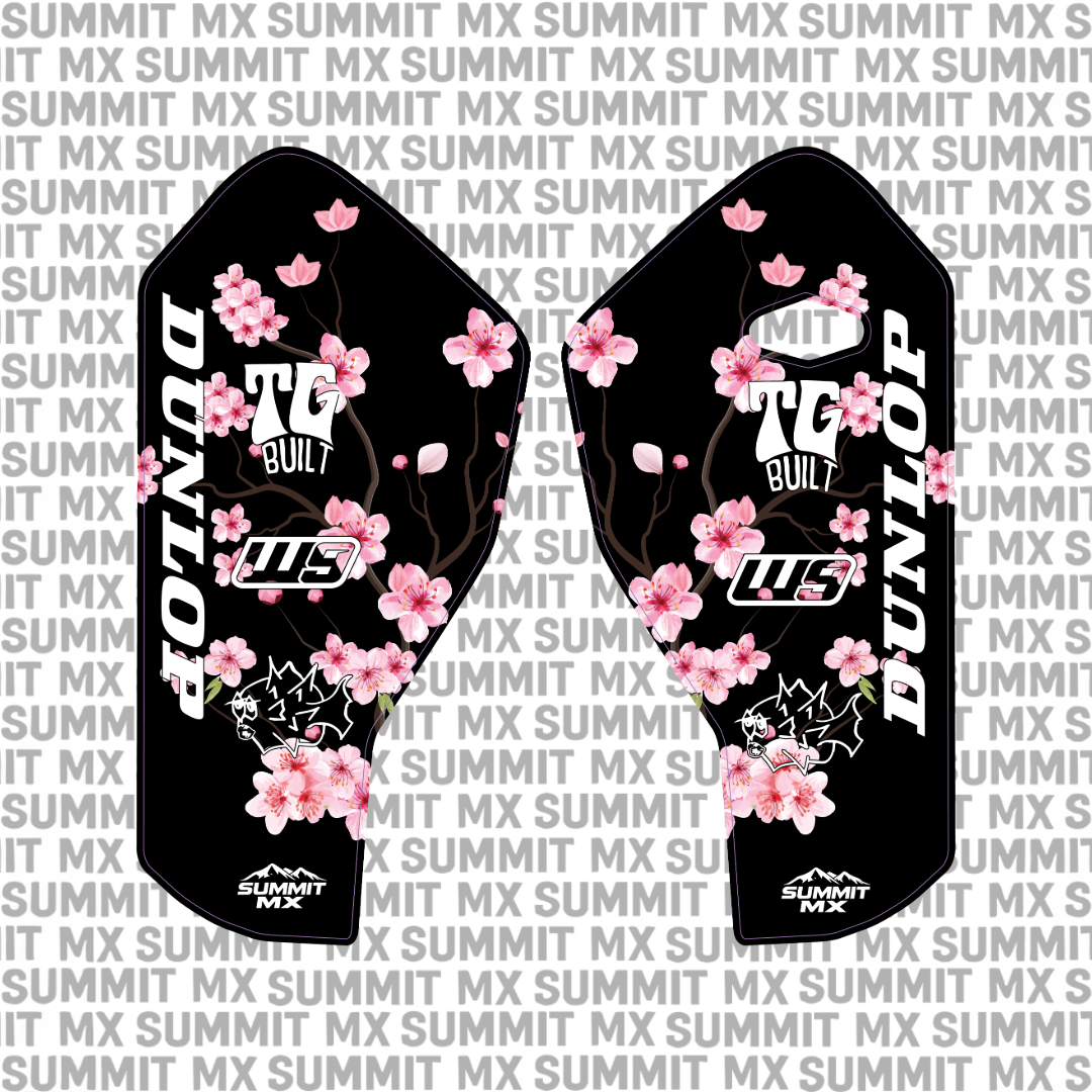 Cherry Blossom Decal for Stark Varg Fork Guards