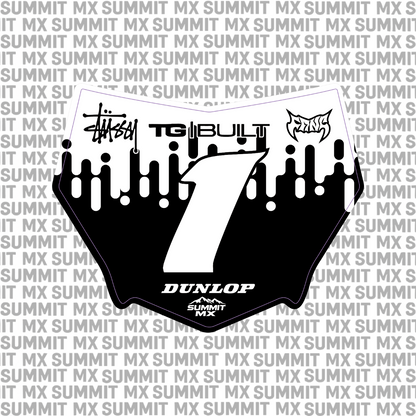 Drip Decal for Motocutz Number Plate