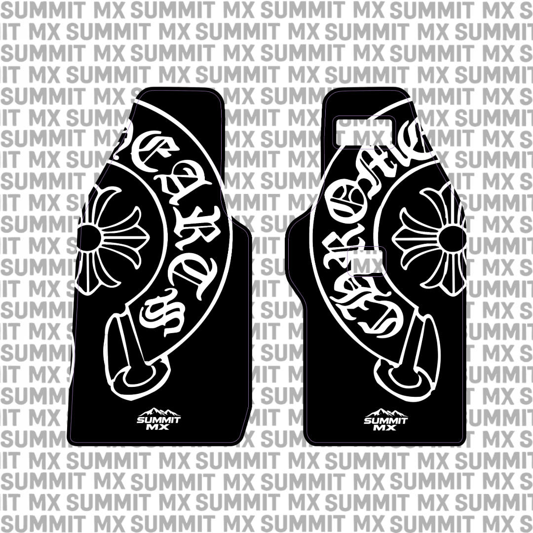 Chrome Hearts Decal for Storm Bee Fork Guards