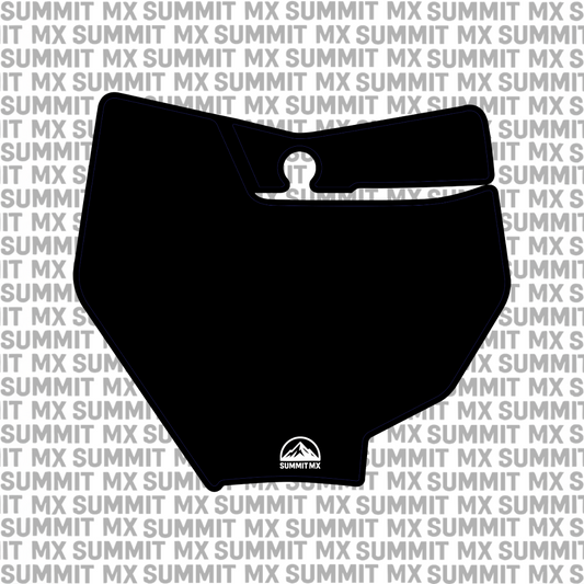 KTM 85 number plate decal design layout — Summit MX