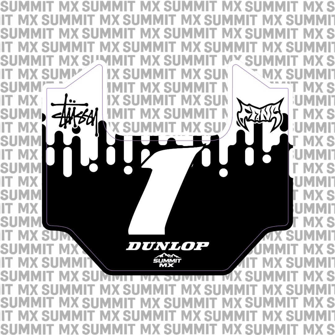Drip Decal for Juiced Number Plate