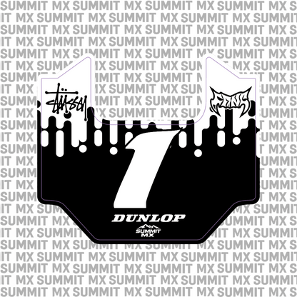 Drip Decal for Juiced Number Plate