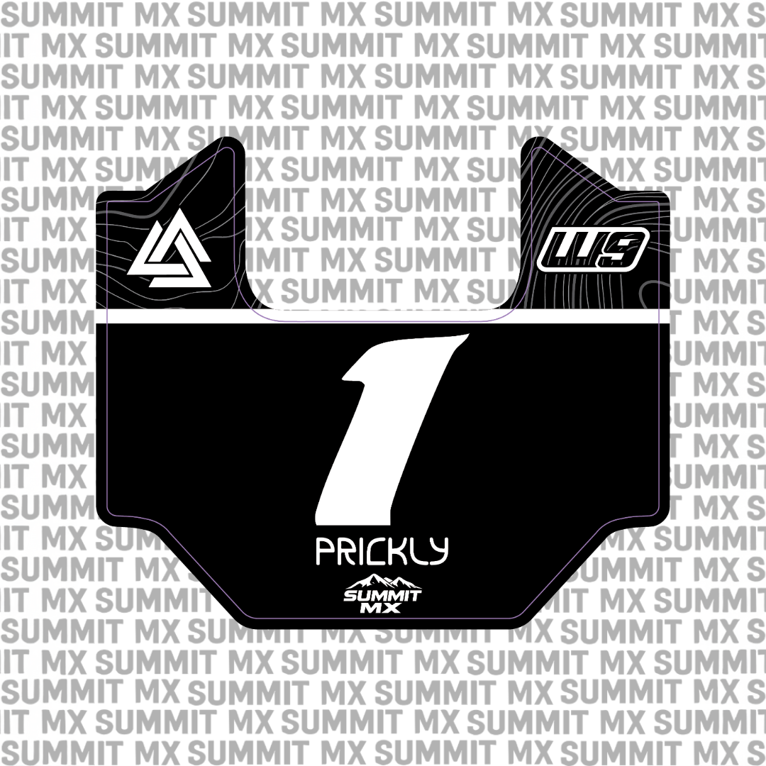 Ridgeline Decal for Juiced Number Plate