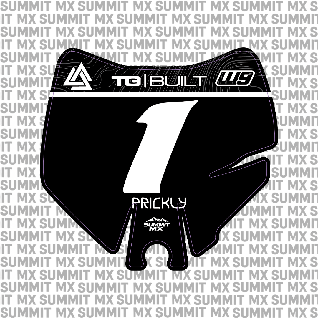 Ridgeline Decal for Surron LBX (2025+) Number Plate