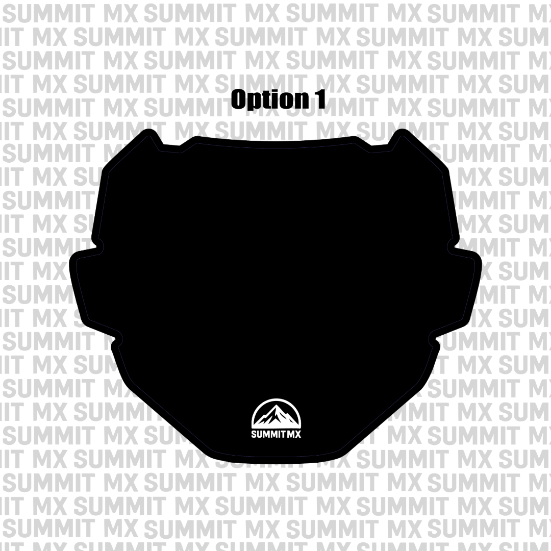 Customizable ODI Number Plate Decal