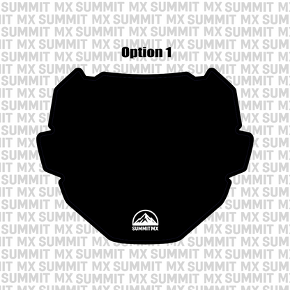 Customizable ODI Number Plate Decal