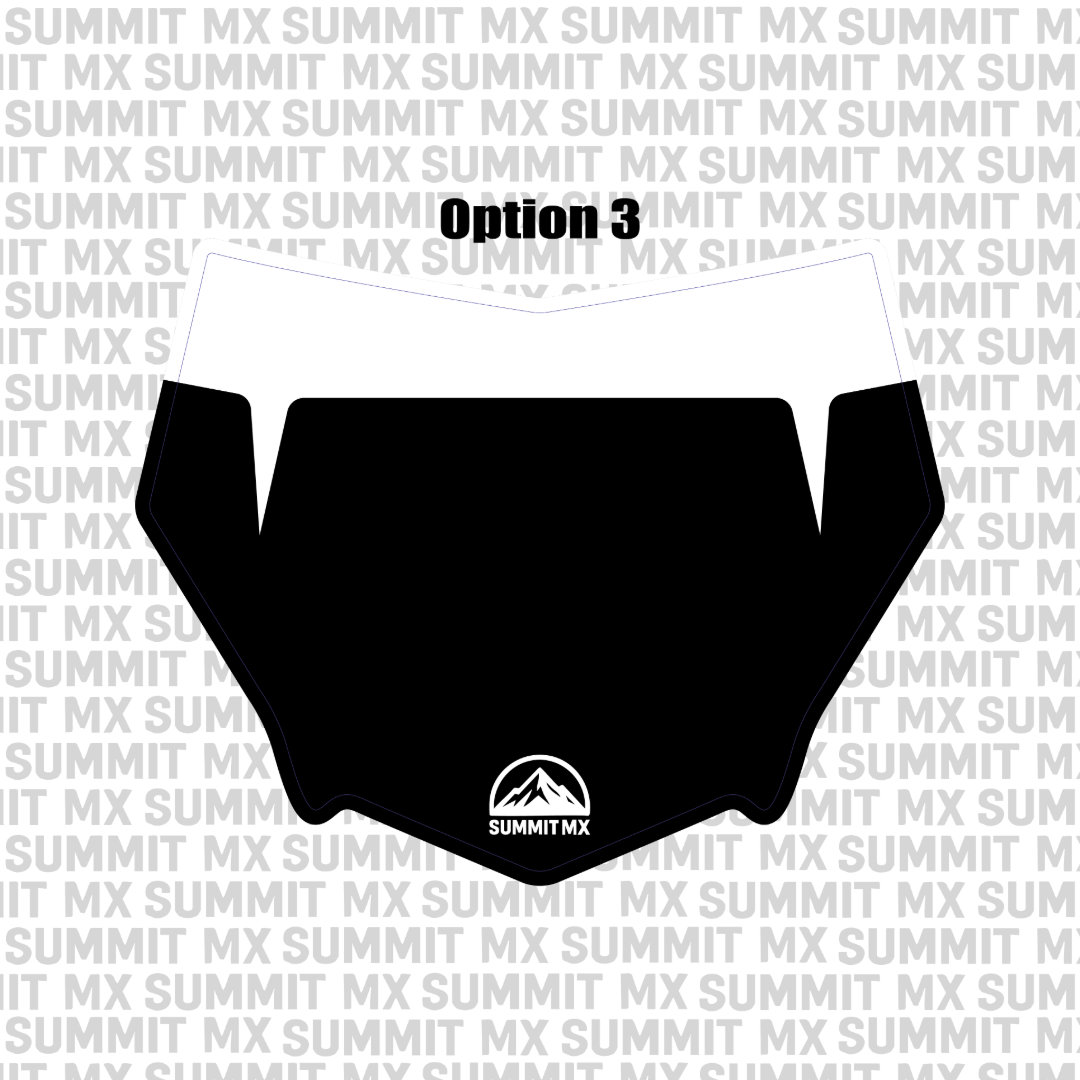 Customizable Motocutz Number Plate Decal