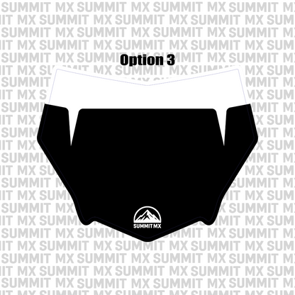 Customizable Motocutz Number Plate Decal