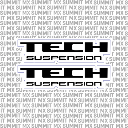 Tech Fork Tube Decal