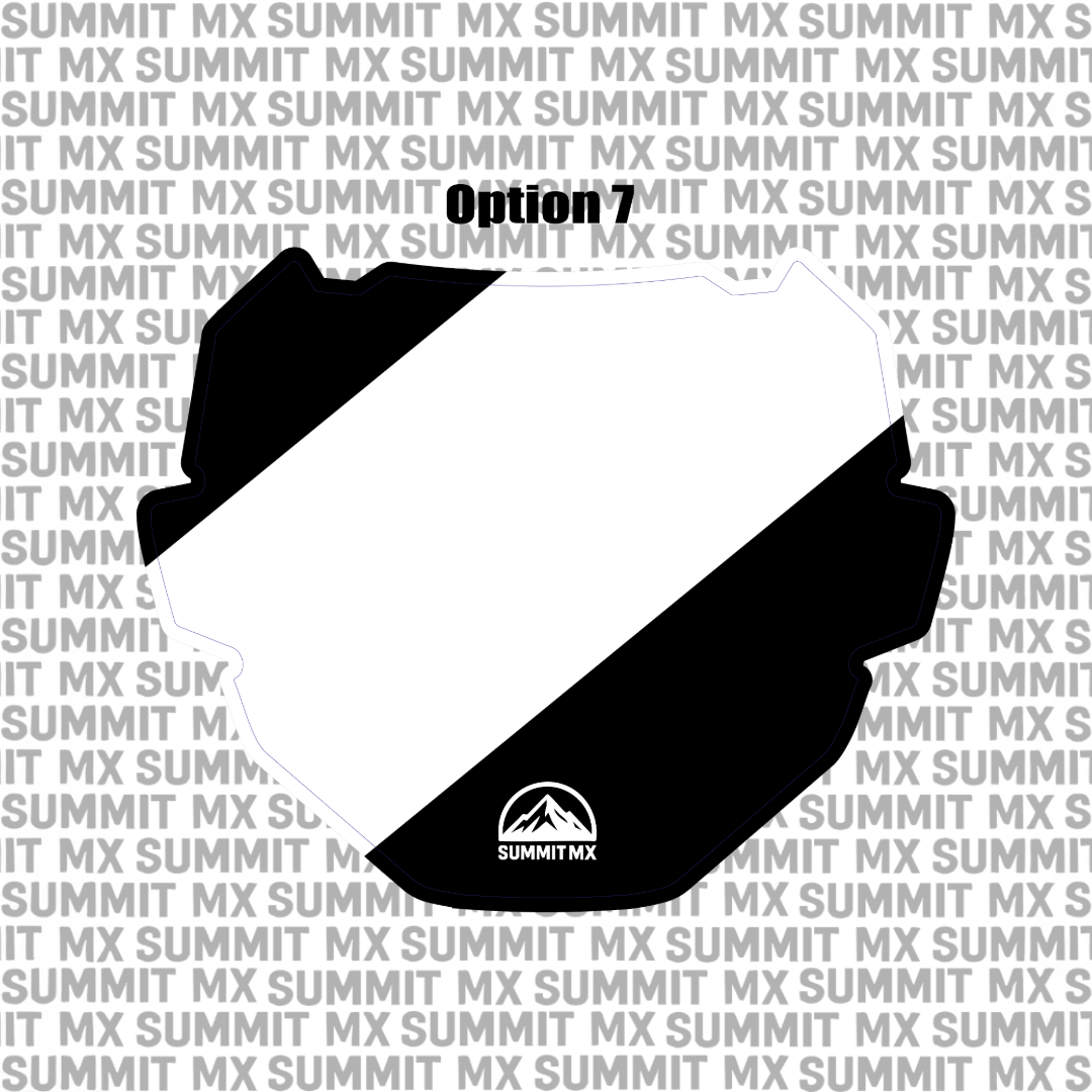 Customizable ODI Number Plate Decal