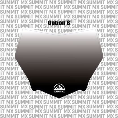 Customizable Motocutz Number Plate Decal