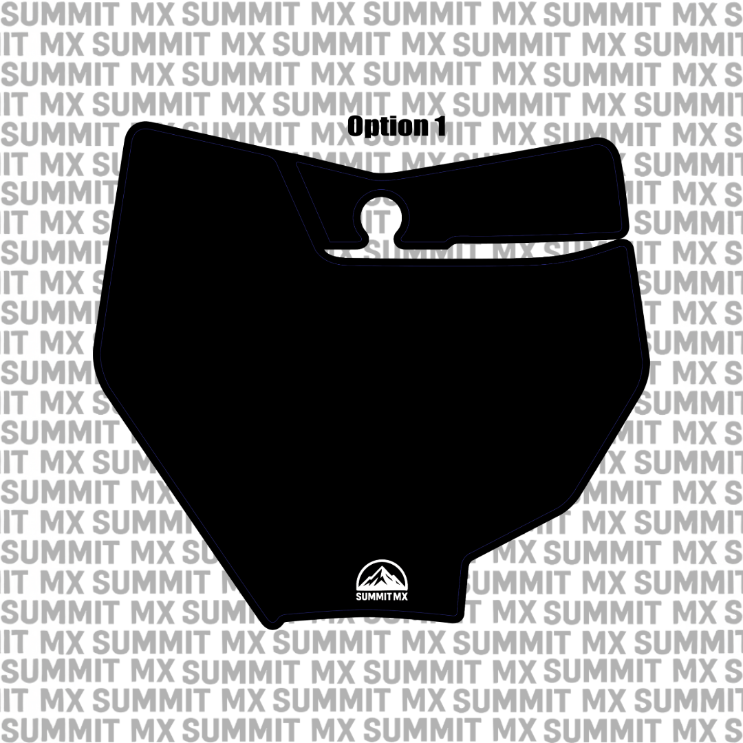 Customizable KTM 85 Number Plate Decal