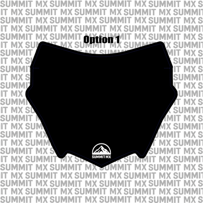 Customizable Modded Moto Co Number Plate Decal