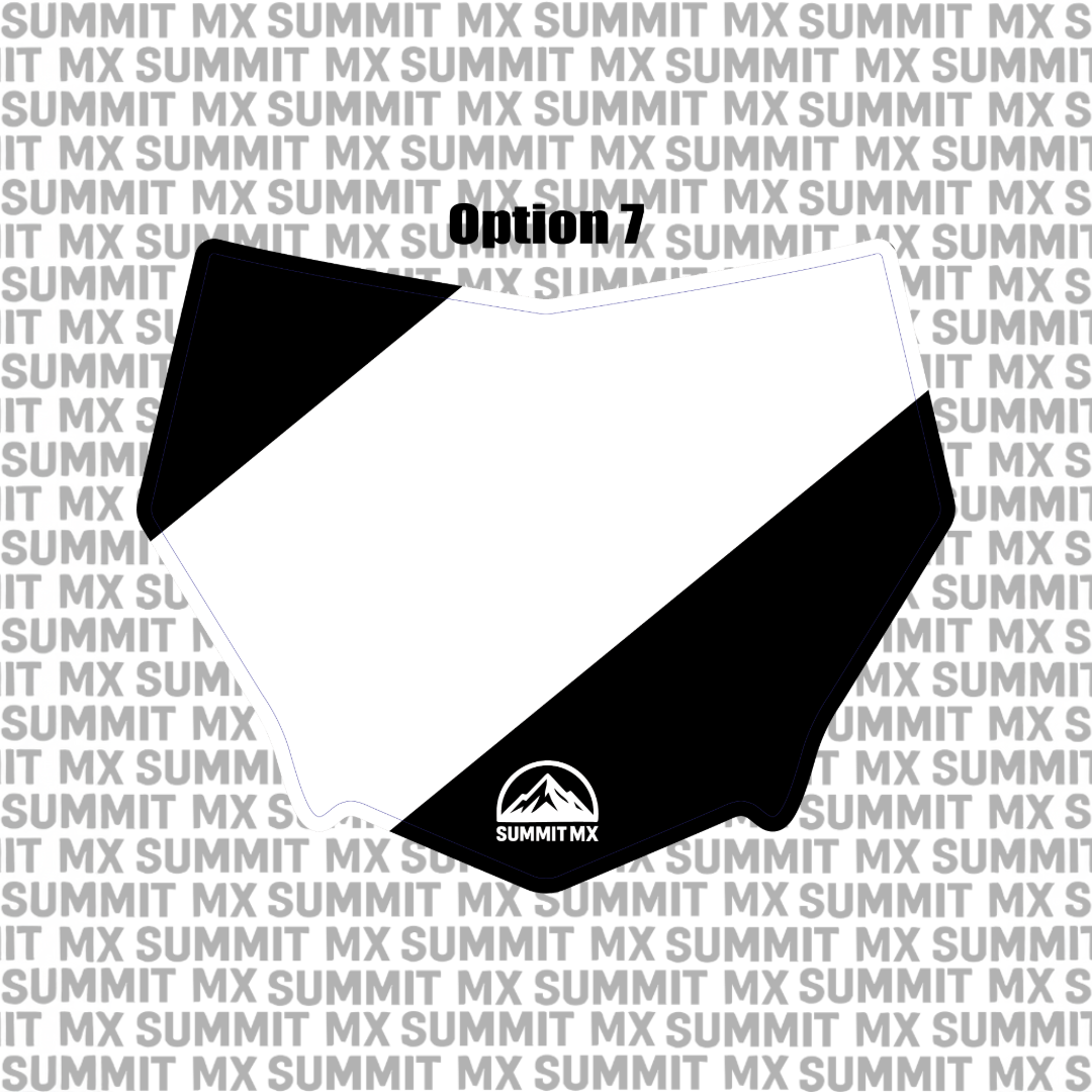 Customizable Motocutz Number Plate Decal