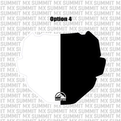 Customizable ODI Number Plate Decal