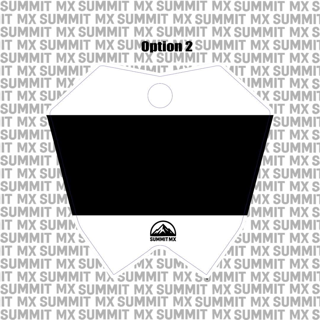 Customizable RTR Number Plate Decal