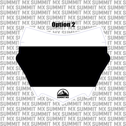 Customizable Modded Moto Co Number Plate Decal