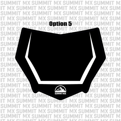 Customizable Motocutz Number Plate Decal