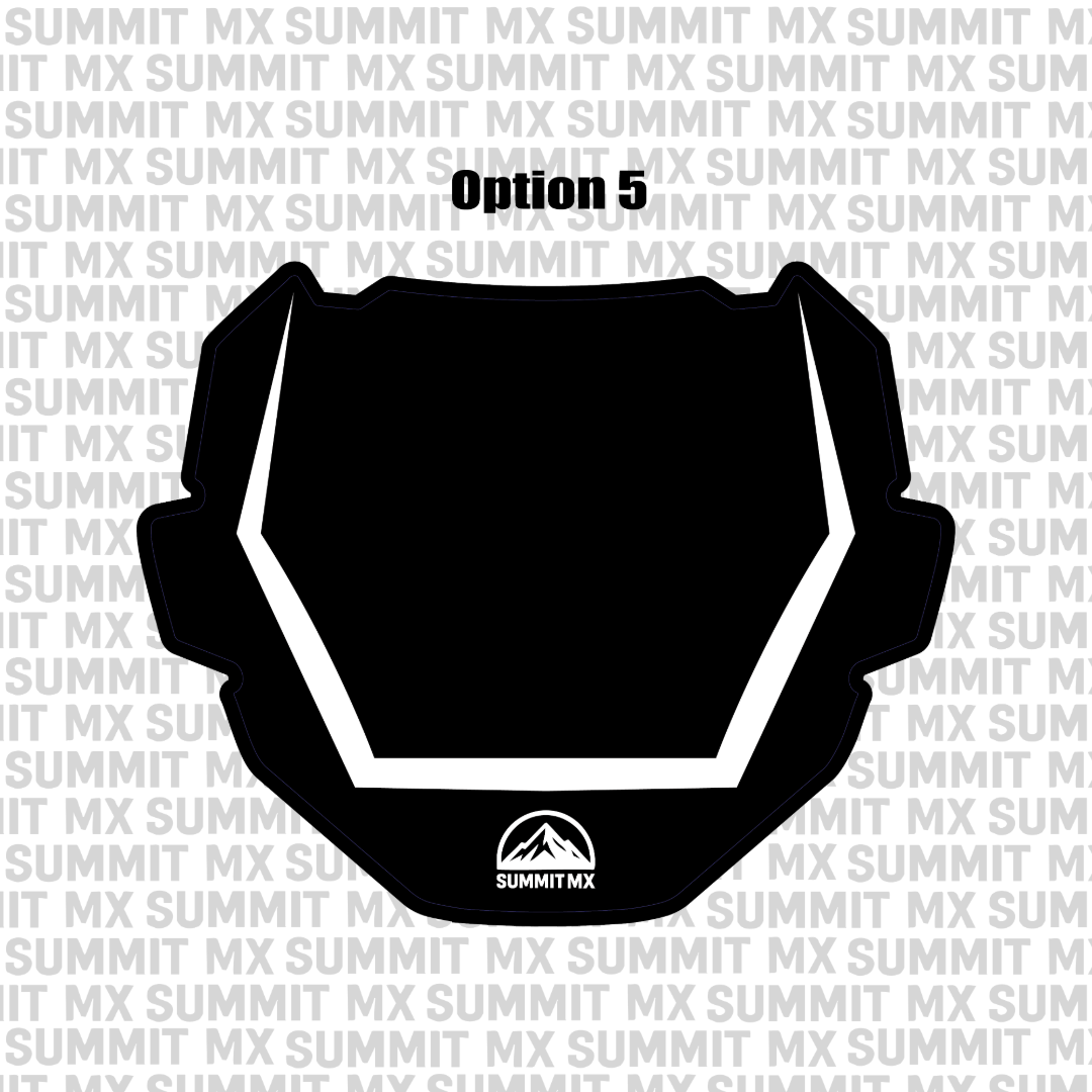 Customizable ODI Number Plate Decal