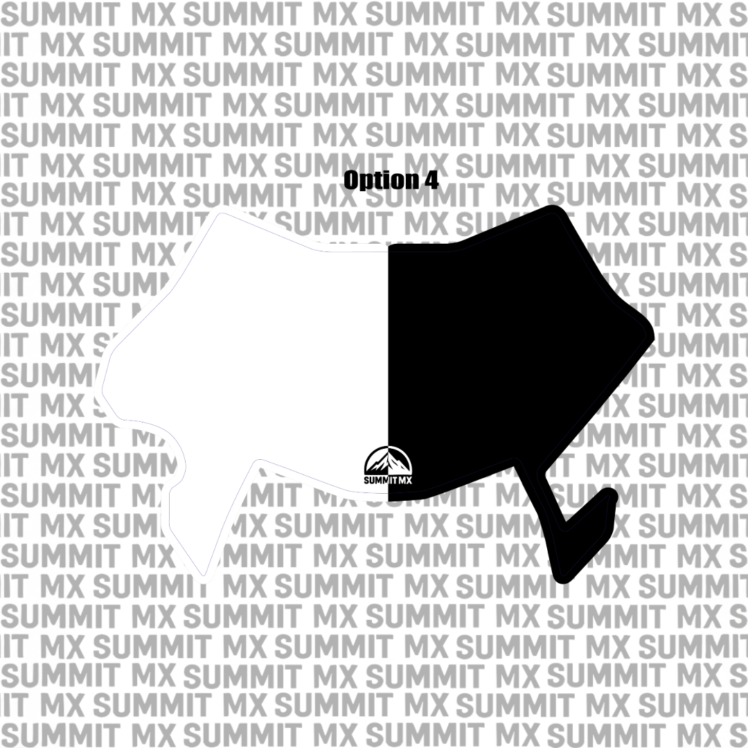 Customizable Ultrabee Number Plate Decal