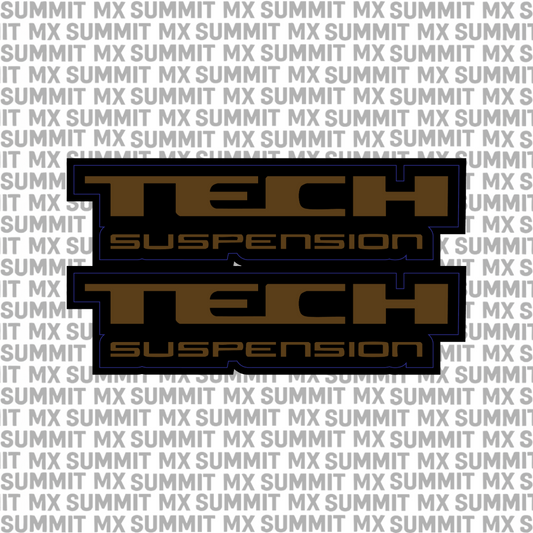 Tech Fork Tube Decal