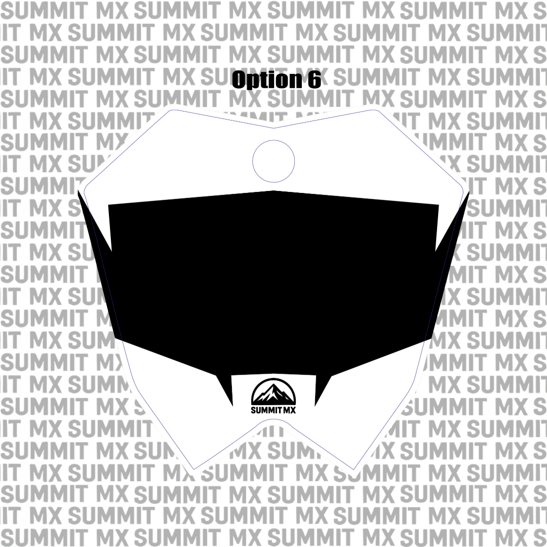 Customizable RTR Number Plate Decal