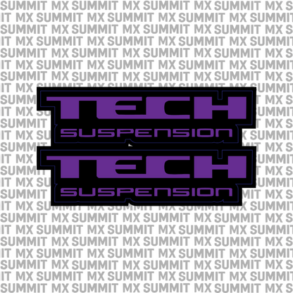 Tech Fork Tube Decal