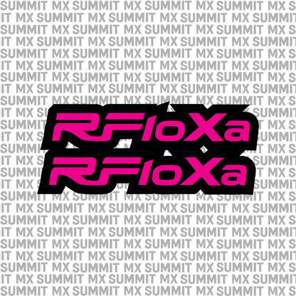 RFloXa Fork Tube Decal