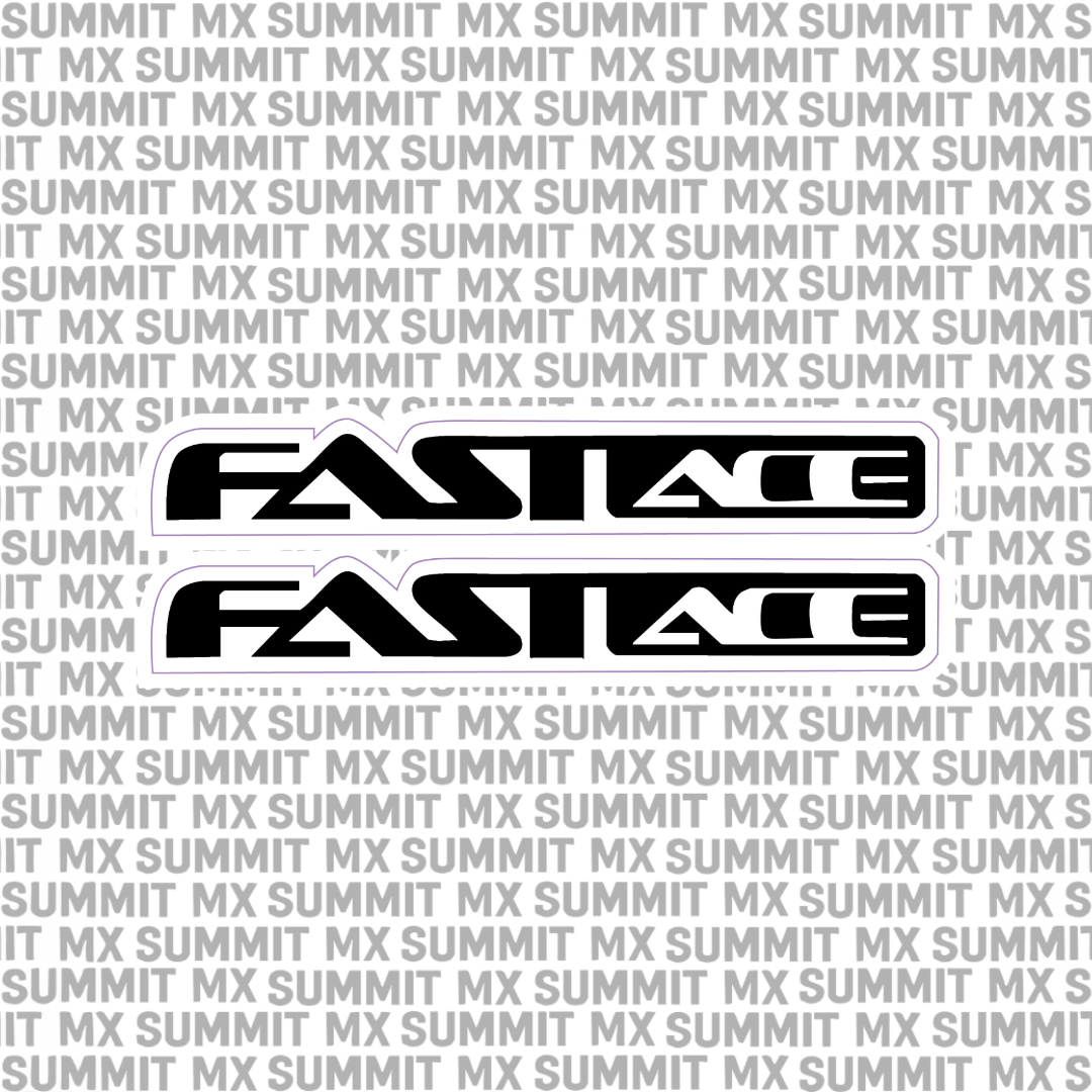 Fastace Fork Tube Decal (Without Fastace Icon)