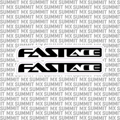 Fastace Fork Tube Decal (Without Fastace Icon)