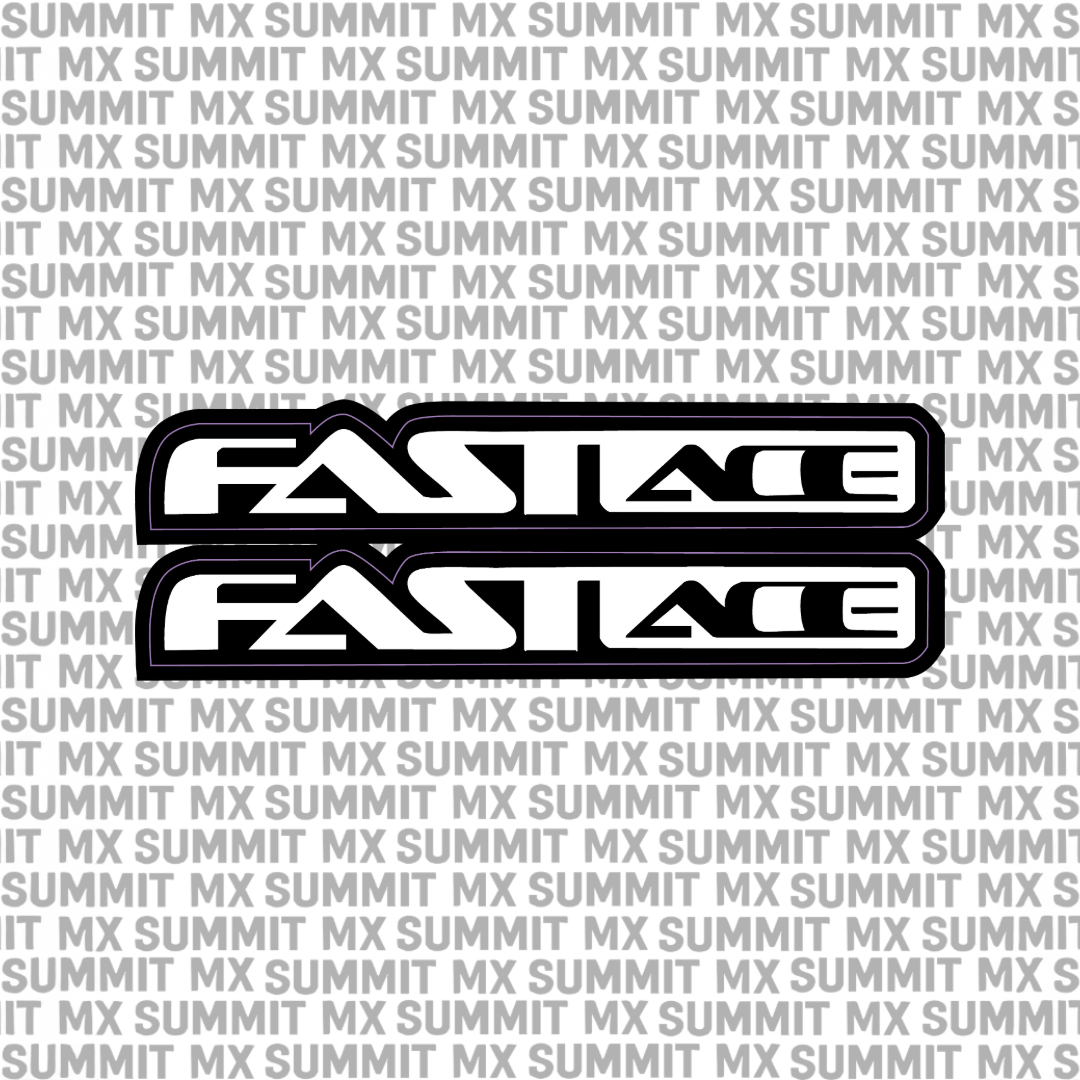 Fastace Fork Tube Decal (Without Fastace Icon)