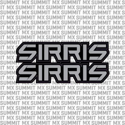 Sirris Fork Tube Decal (Without Sirris Icon)