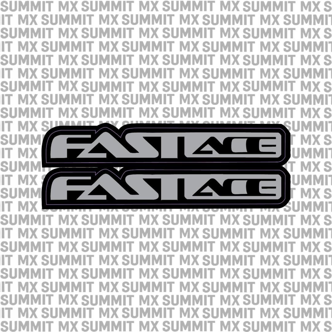 Fastace Fork Tube Decal (Without Fastace Icon)