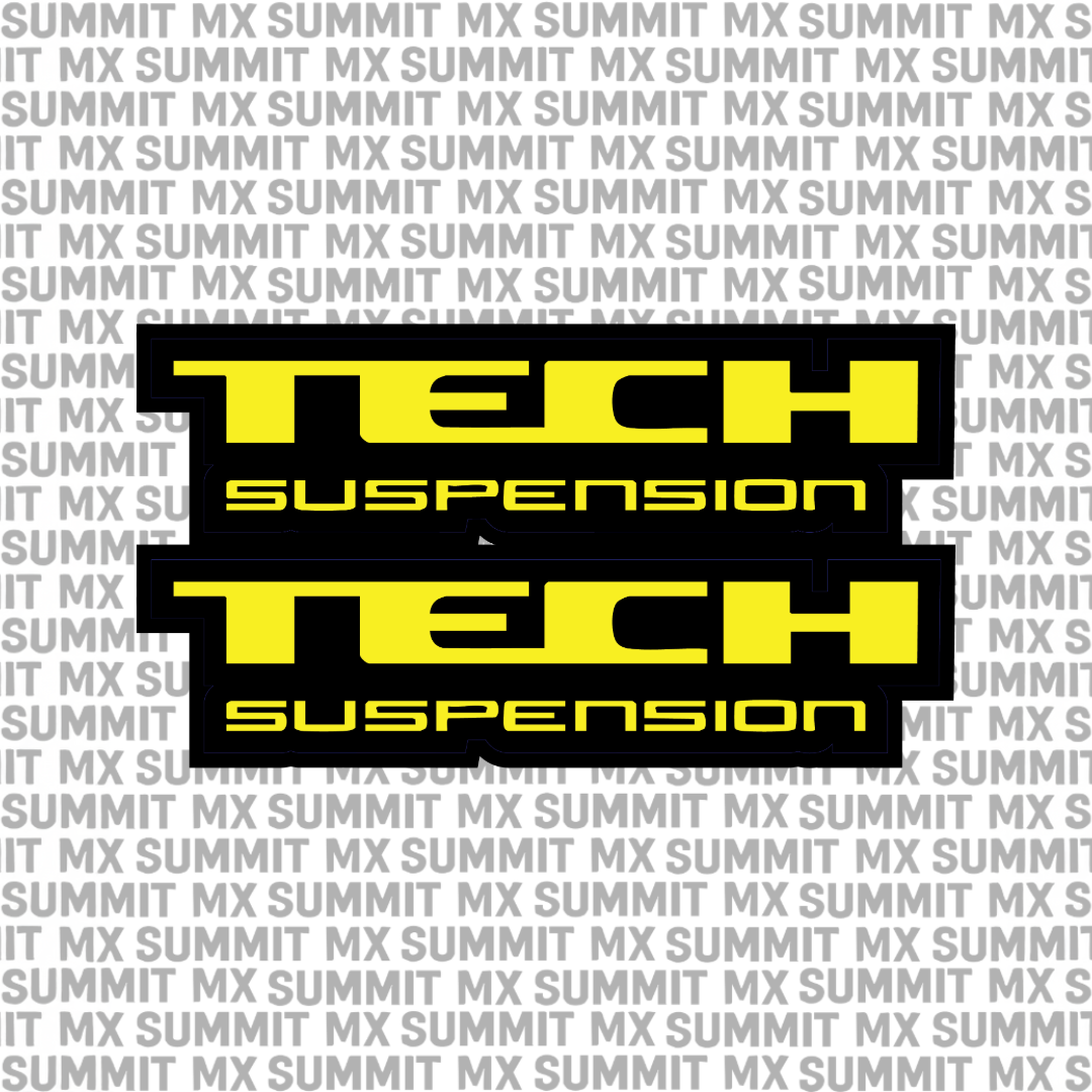 Tech Fork Tube Decal