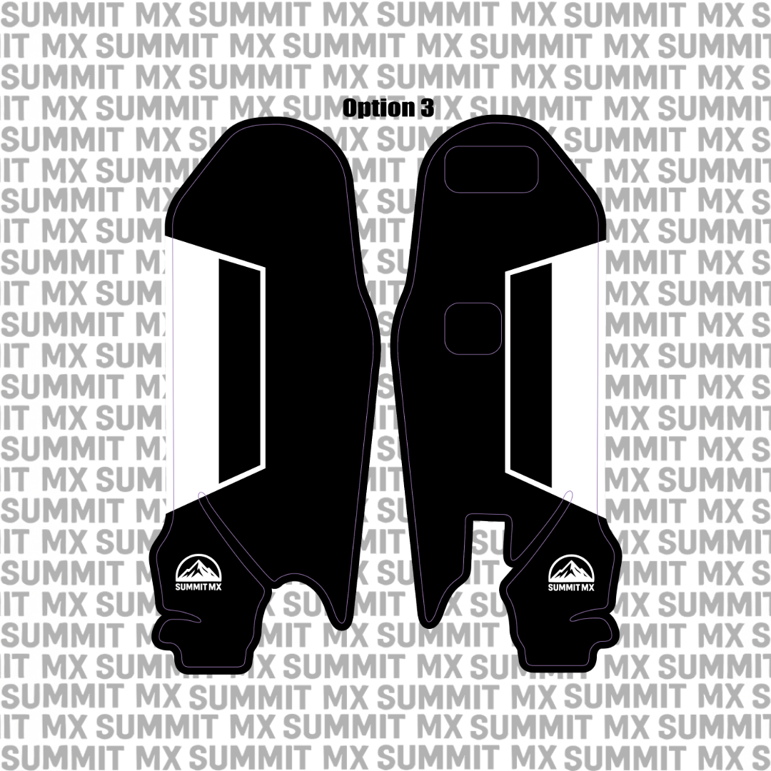 Customizable Ultrabee Fork Guard Decals