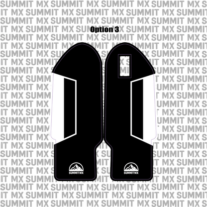 Customizable EXT Ferro Fork Guard Decals