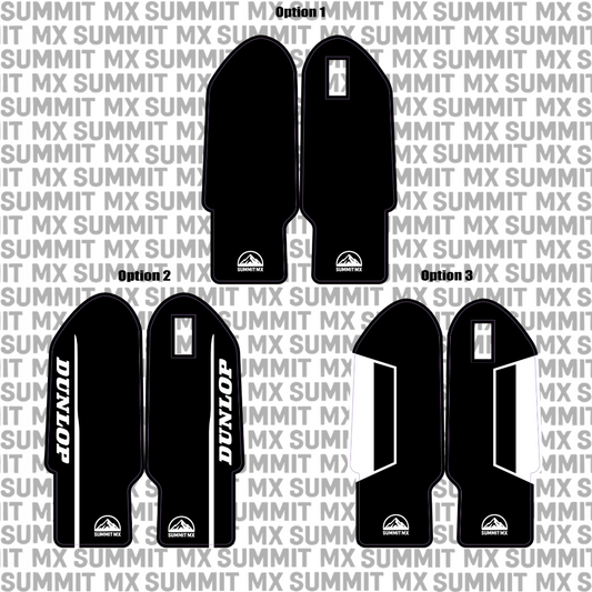 Customizable EXT Ferro Fork Guard Decals
