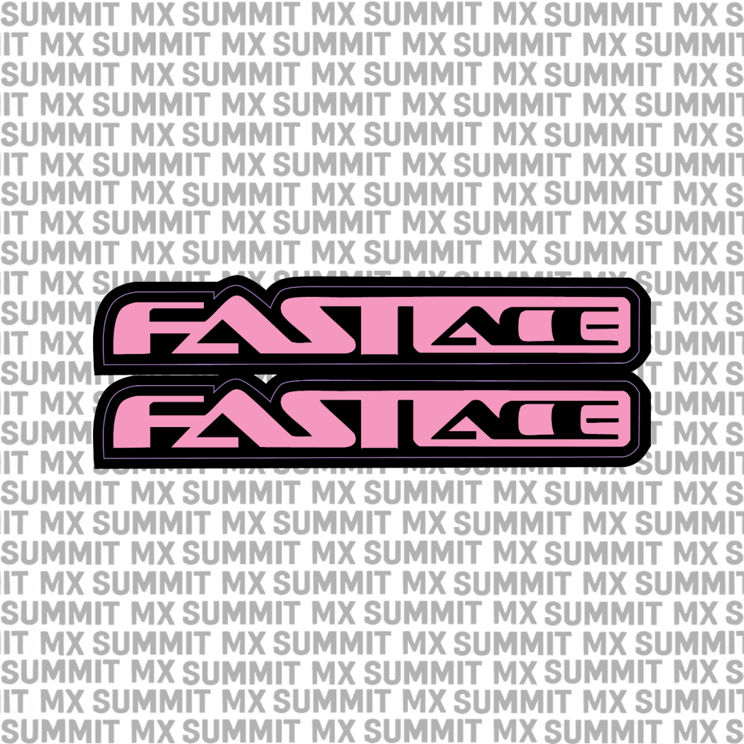 Fastace Fork Tube Decal (Without Fastace Icon)