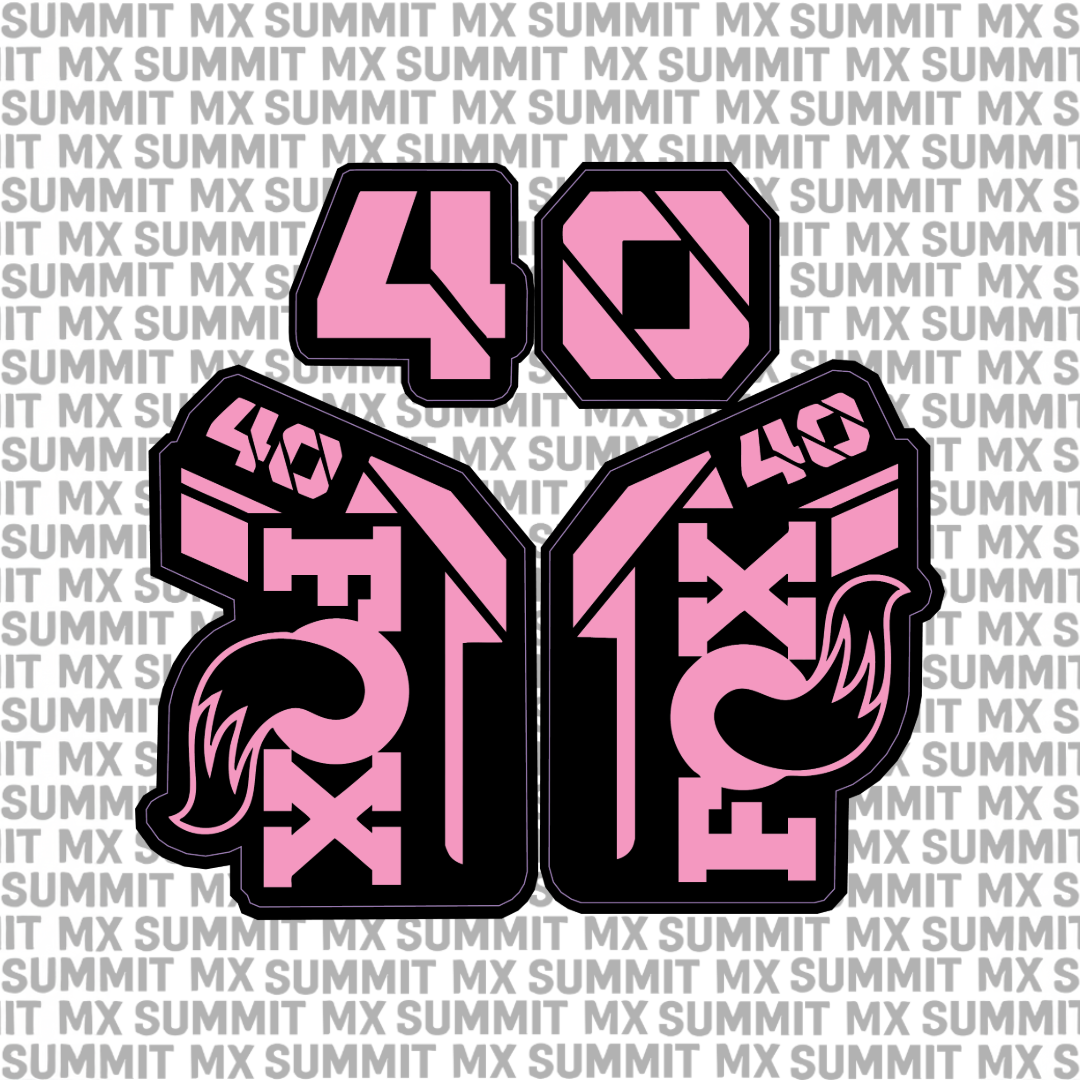 Fox 40 Fork Tube Decal